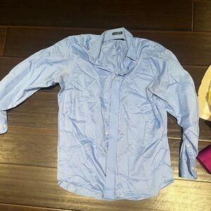 Blue izod button down